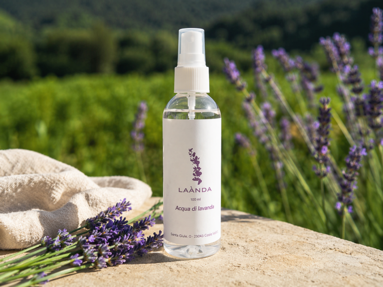 acqua di lavanda all’aperto
